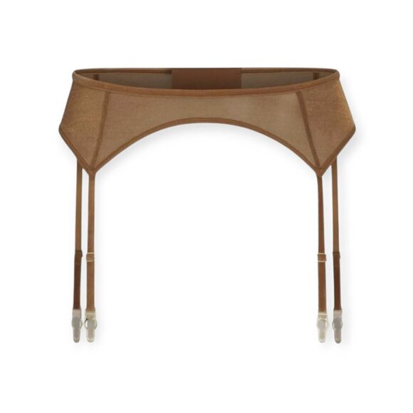 SKIMS Glissenette Garter Belt Chai Small NWOT sexy - Picture 5 of 10